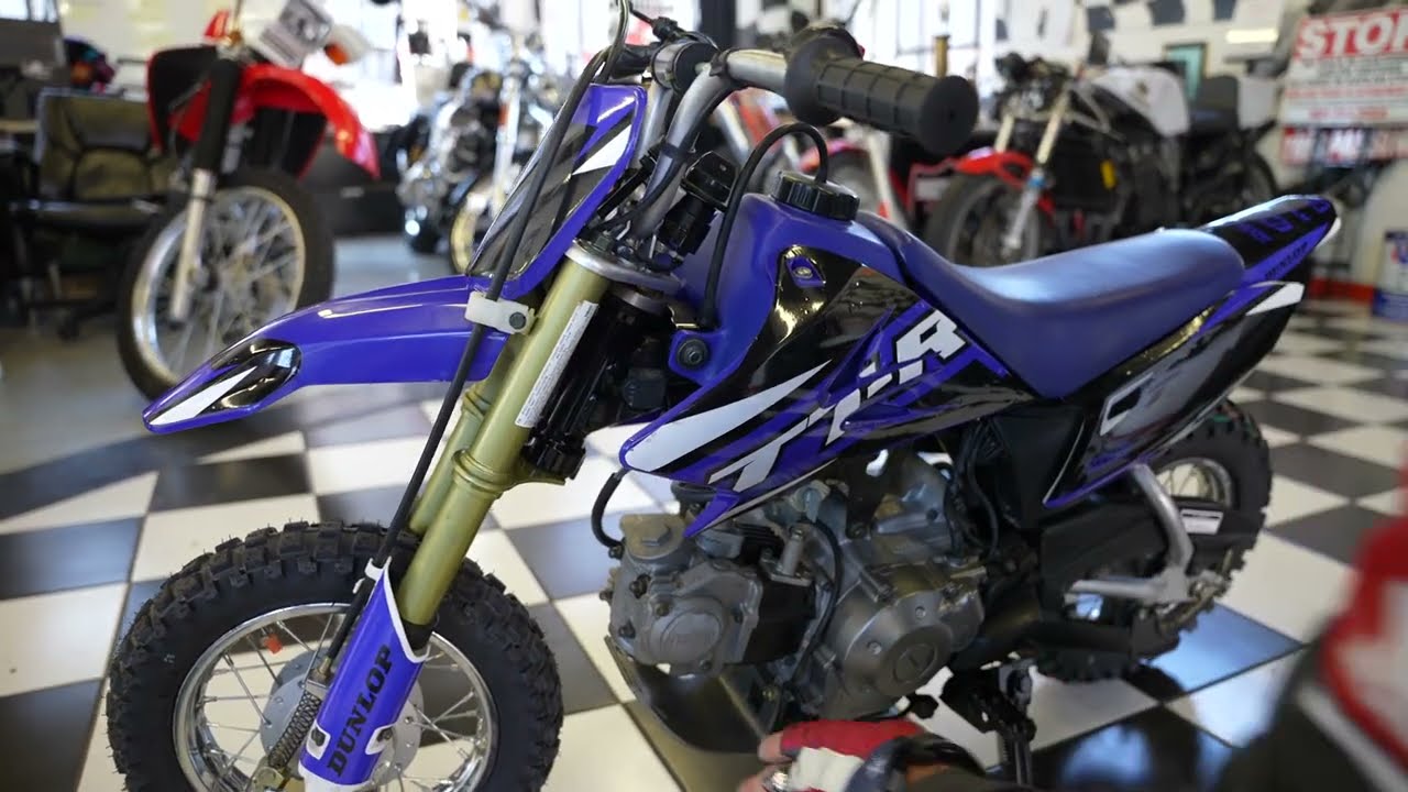 BEST BEGINNER MINIBIKE?  Yamaha TTR50 ! ELECTRIC START AUTO CLUTCH & BULLETPROOF