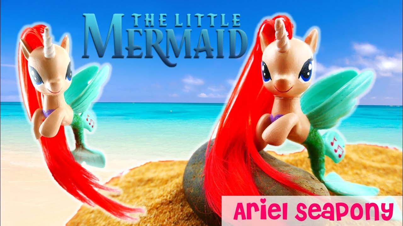 My Little Pony - Disney Little Mermaid Ariel Seapony Custom