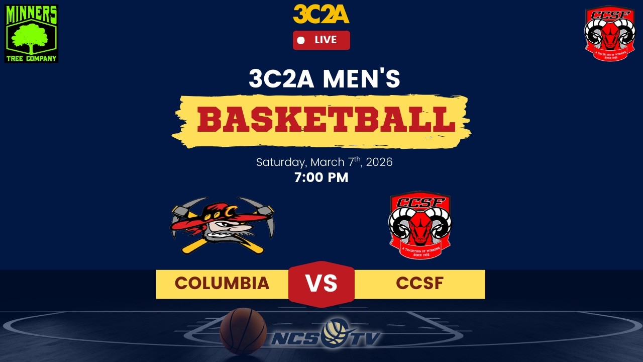 Columbia vs City College of San Francisco Men's Basketball LIVE 3/7/26 - 3C2A NorCal Regional Final