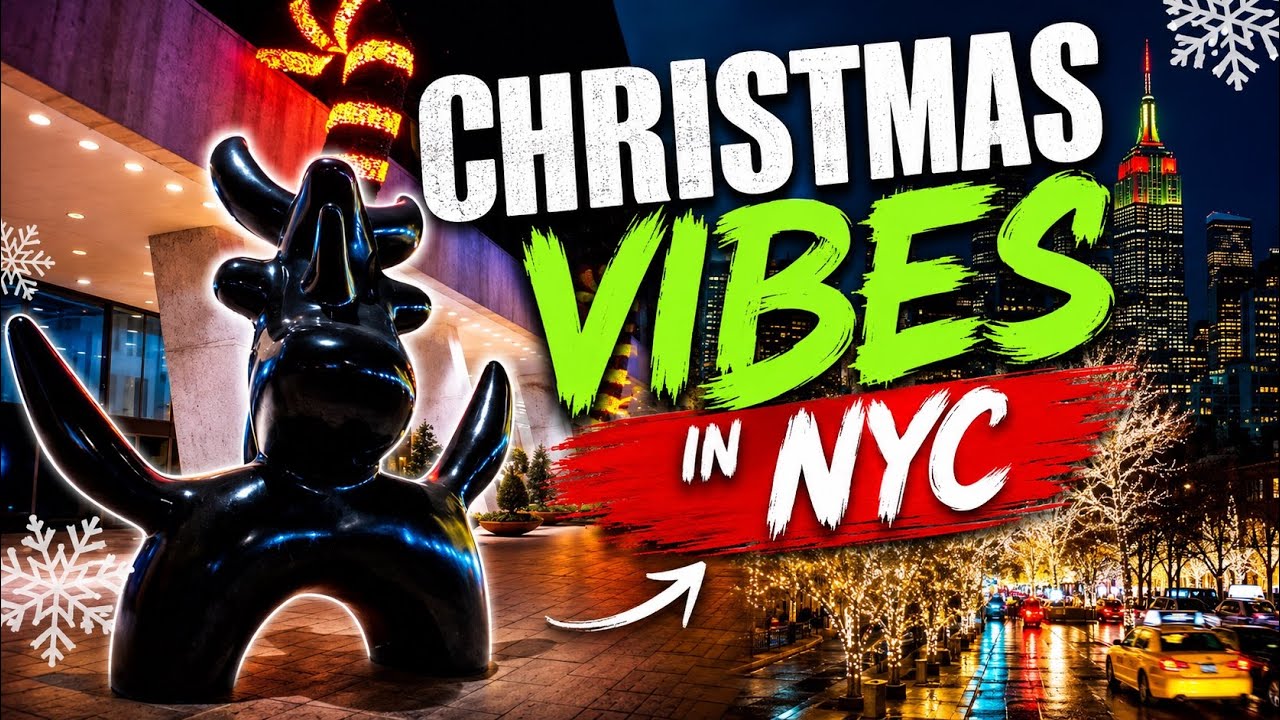 Christmas Magic on 5th Avenue I NYC 🎅🎄🎶🔔🎁🌟