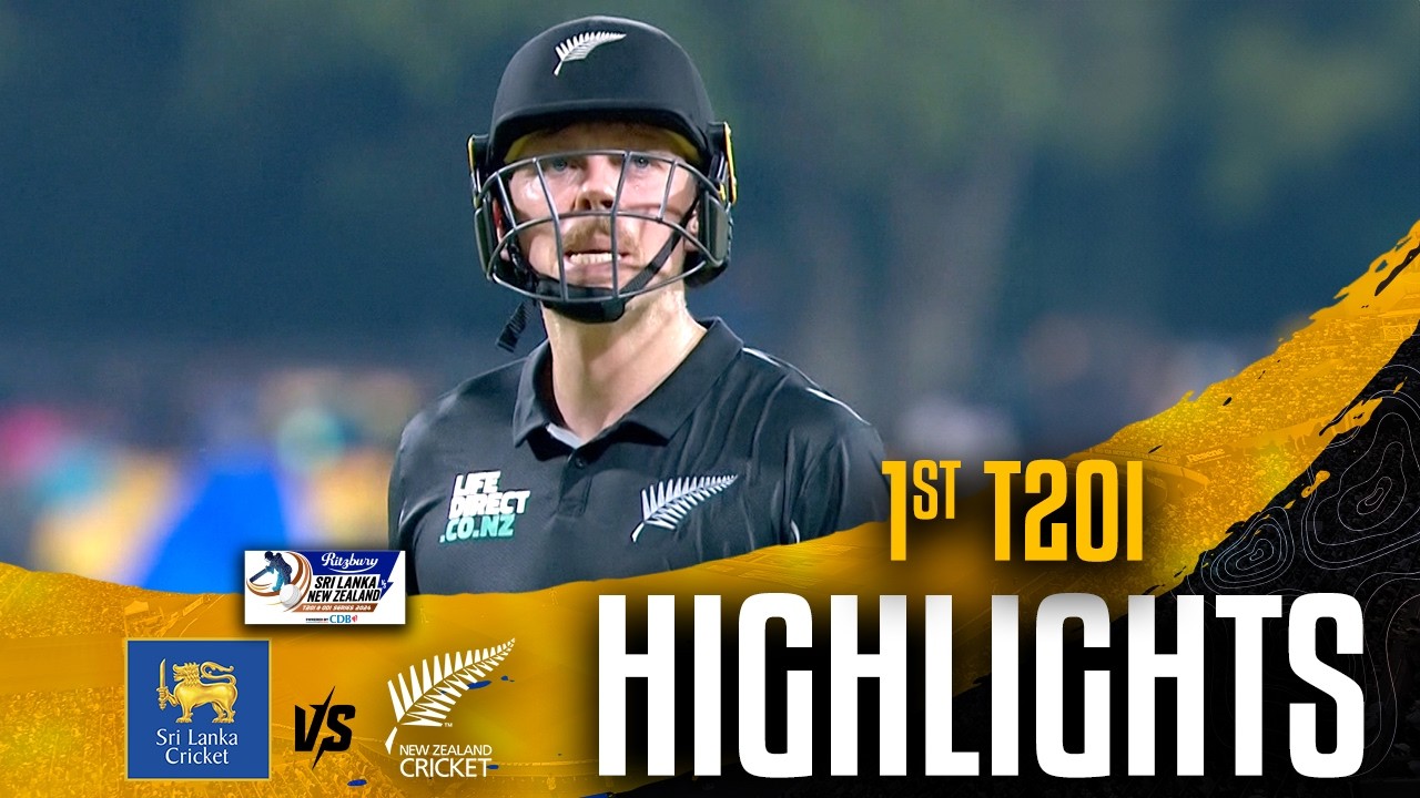 1st T20I | Highlights | New Zealand Tour Of Sri Lanka | 9th November 2024