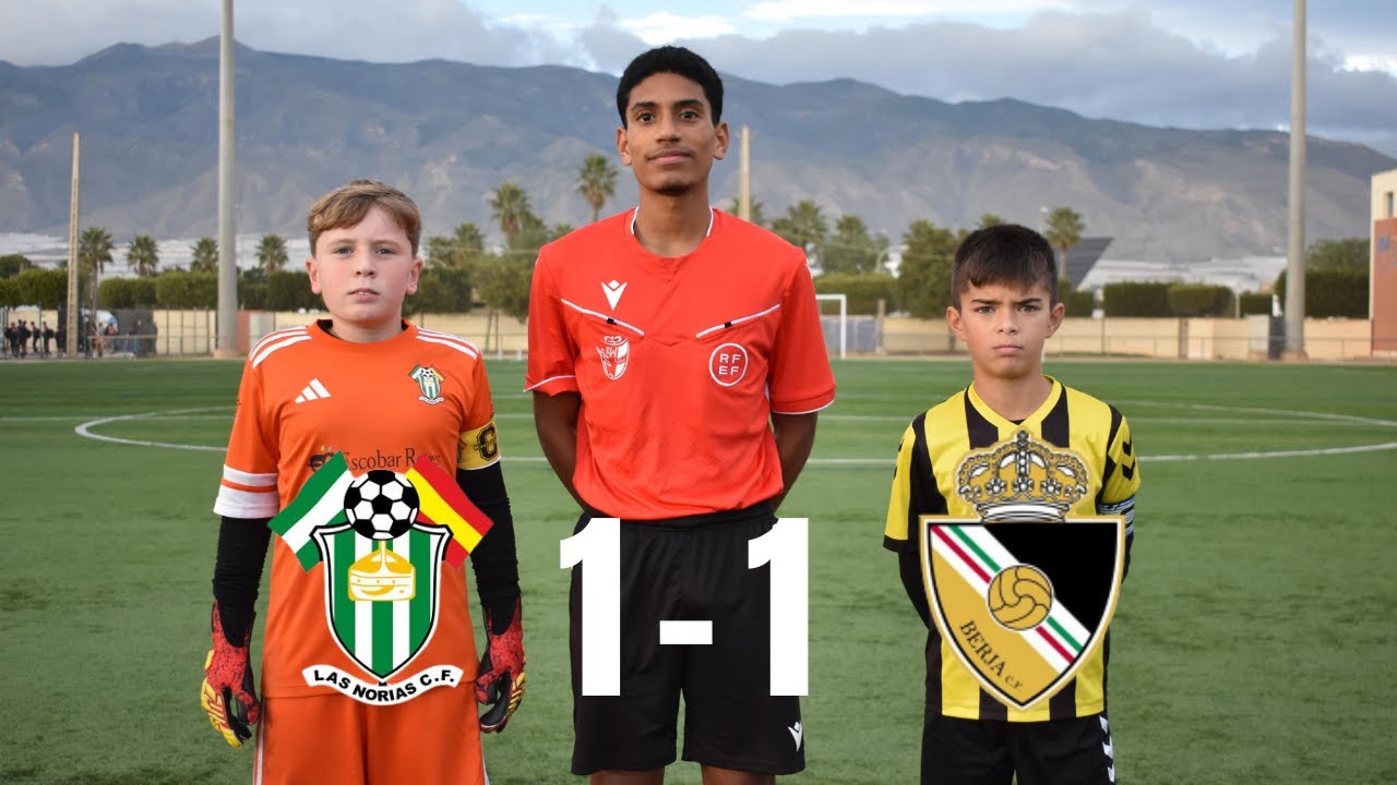 Las Norias CF B - Berja CF       (Alevines)  05/12/2025  BAU
