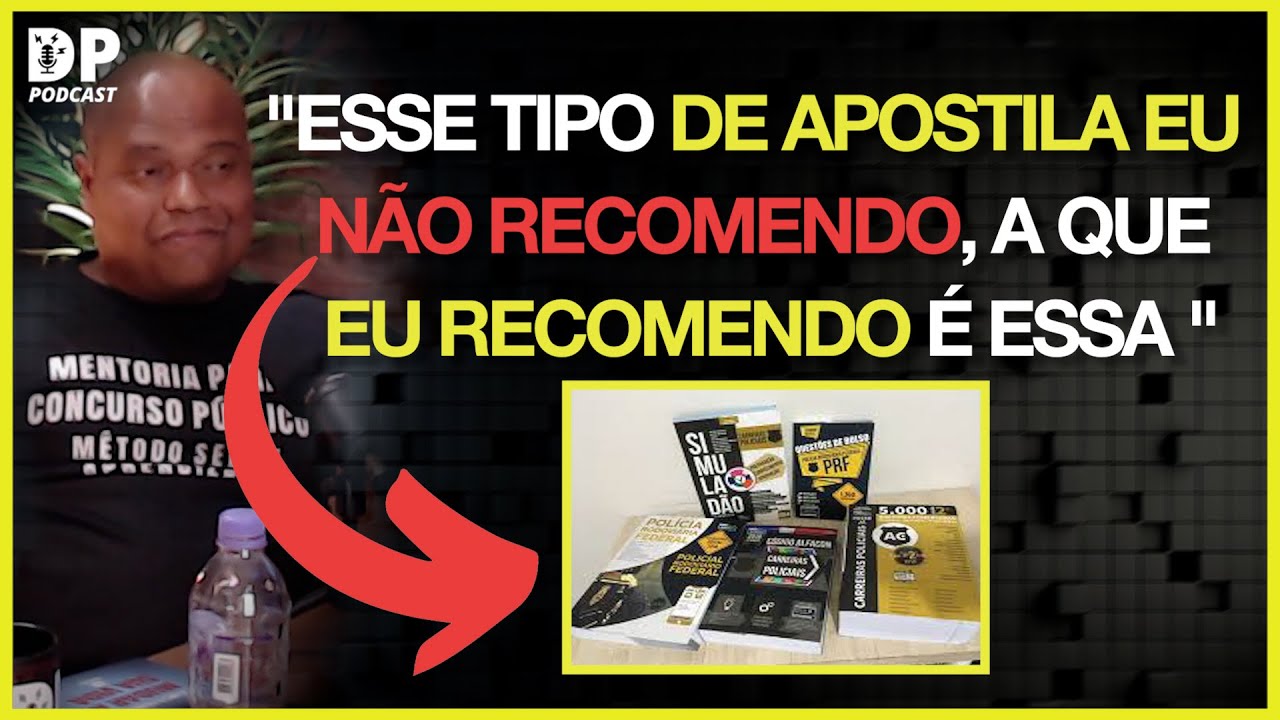 ESTUDAR PARA CONCURSOS COM APOSTILA &Eacute; EFICIENTE? APROVADO EM V&Aacute;RIOS CONCURSOS RESPONDE