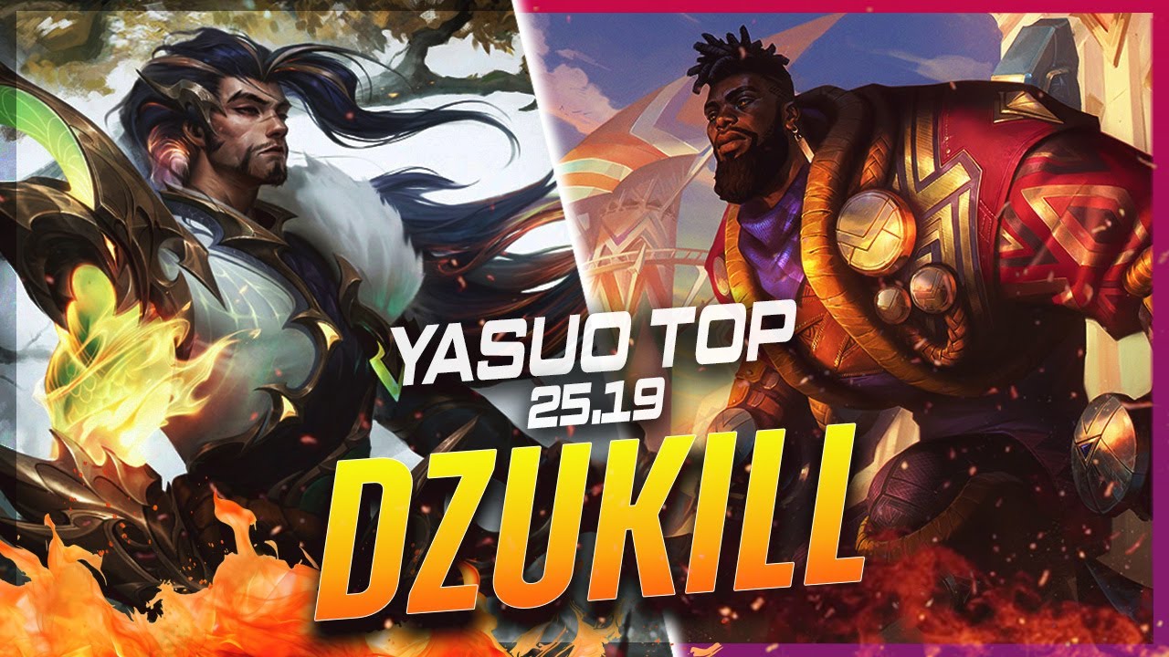 Dzukill - Yasuo vs K'Sante TOP Patch 25.19 - Yasuo Gameplay