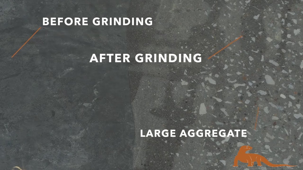 Large Aggregate Floor Polishing