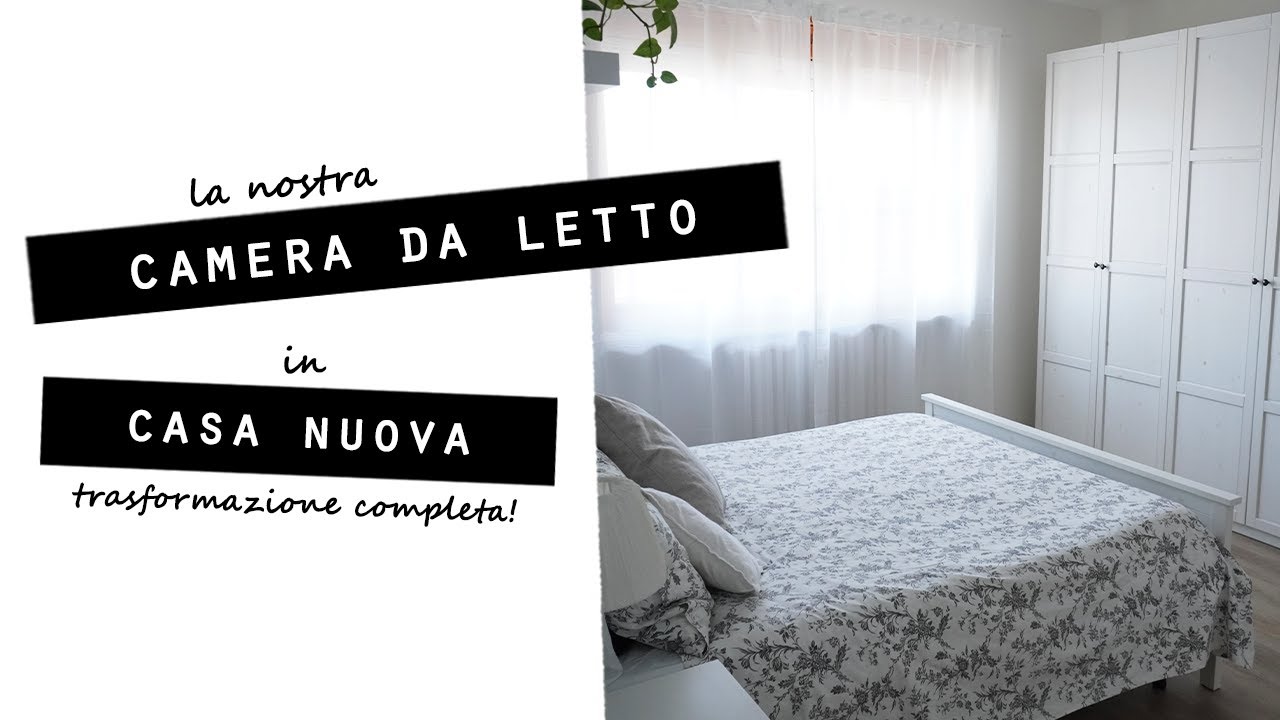TOUR della nostra CAMERA DA LETTO in CASA NUOVA! La TRASFORMAZIONE completa