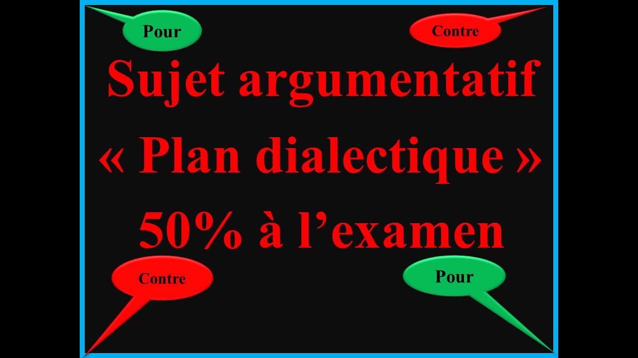 Production &eacute;crite, Sujet argumentatif 