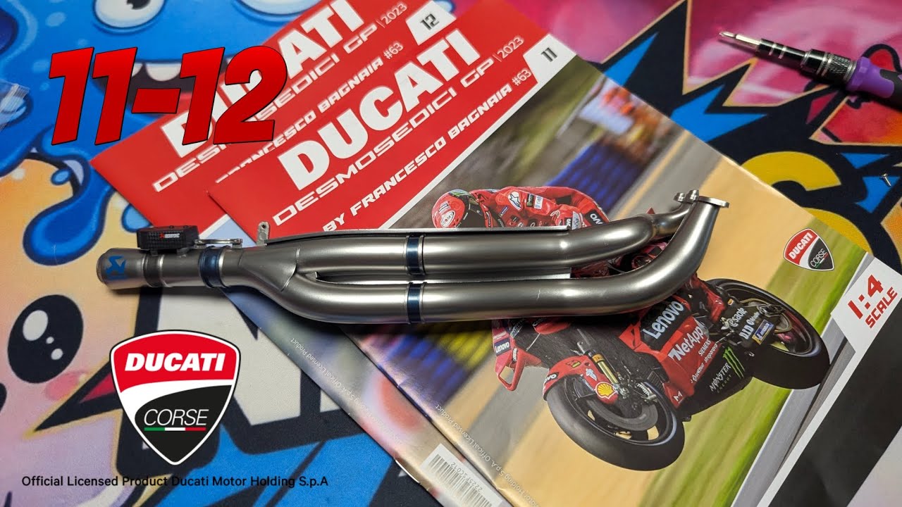 Fanhome Ducati Desmosedici GP23 Выпуски 11-12 Пакет 4