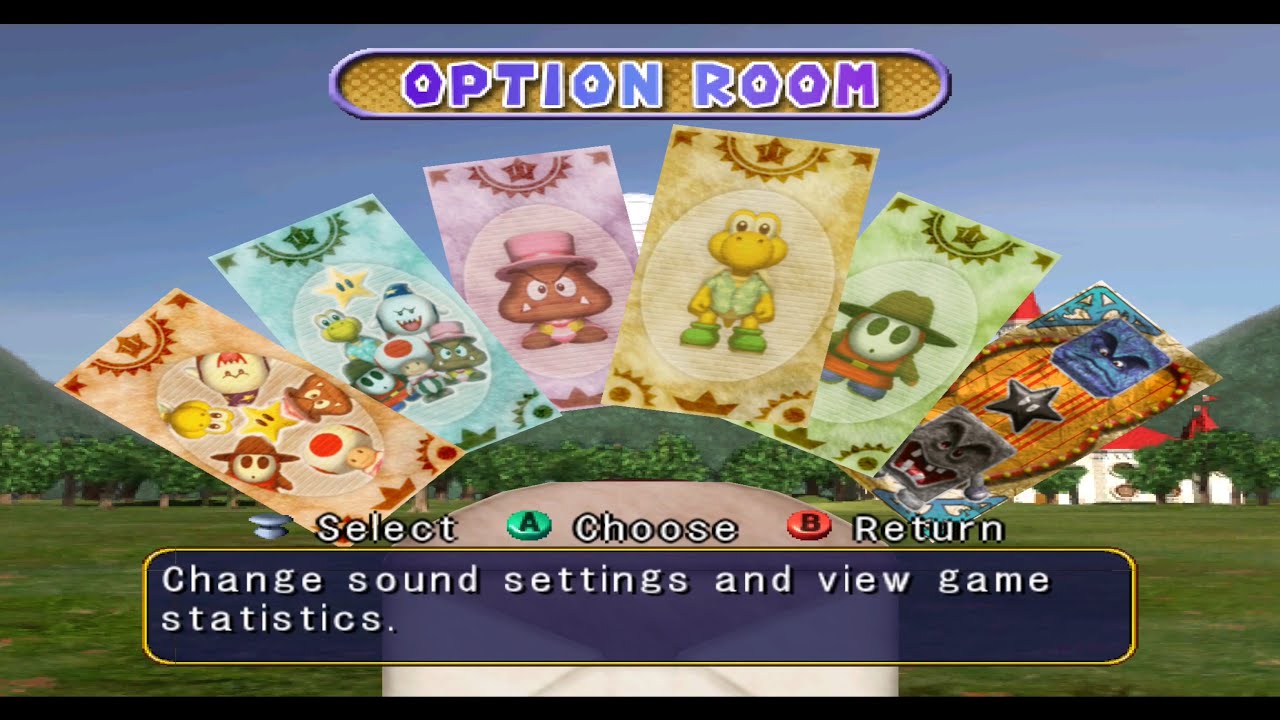 OPTION ROOM (100%) | Mario Party 4