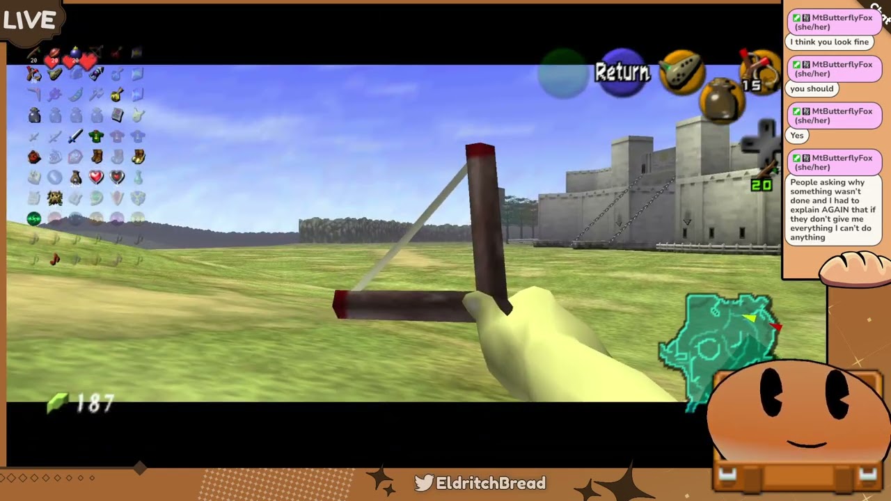 Back to Zelda Rando b/c I lost track of time and this was easy to set up