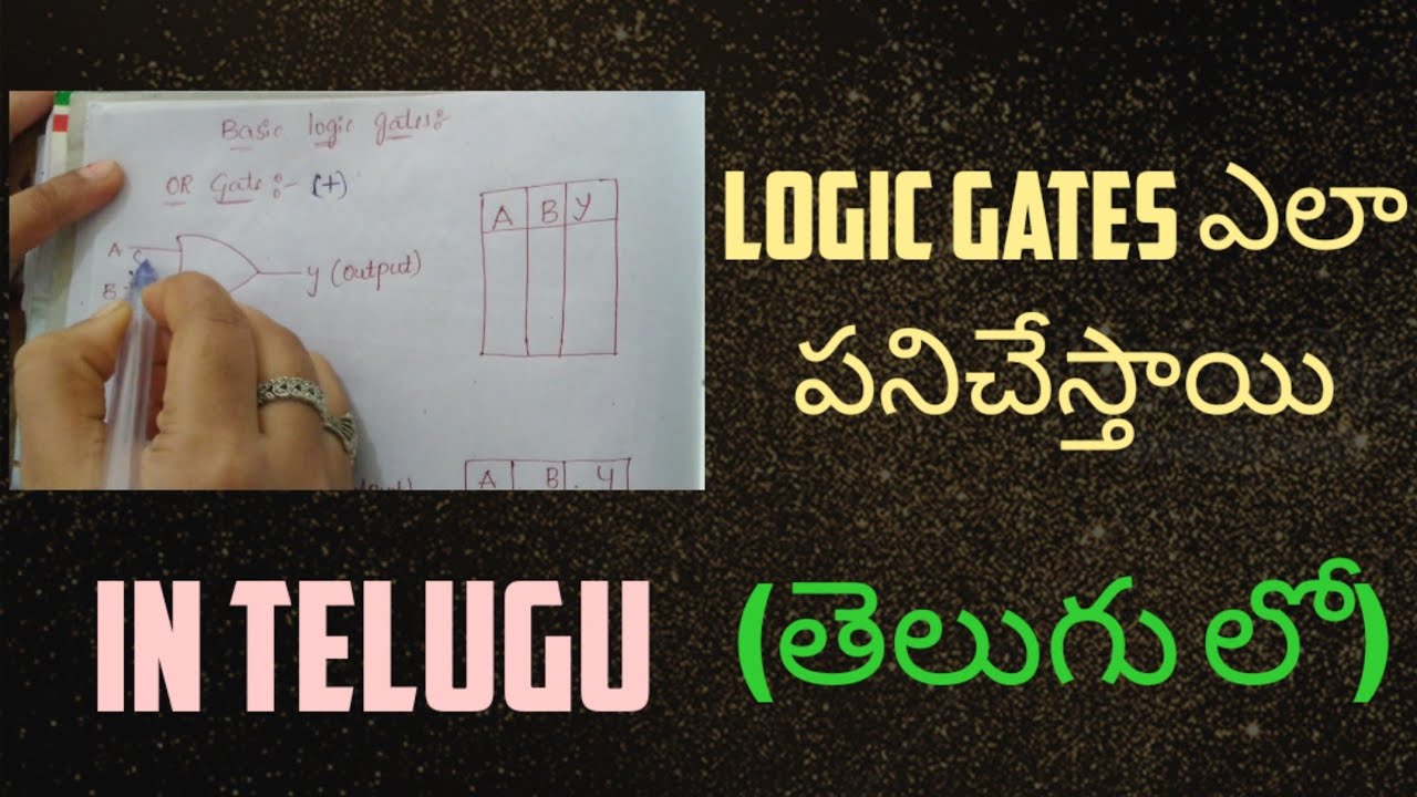 LOGIC GATES ||DIGITAL ELECTRONICS || IN TELUGU ||LOGIC gates,UNIVERSAL gates,EXOR gate||ECET,DIPLOMA