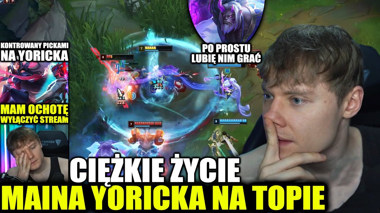 ARQUEL | USELESS MAIN YORICKA, WYMIANA ZDAŃ Z OVERPOWEM, COUNTER PICKI, SKŁADKA, ORO NA ILLAOI
