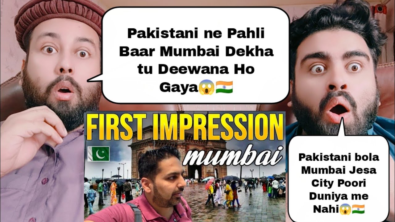 Pakistani First Impression of Mumbai India | Mumbai Infrastructure Reaction
