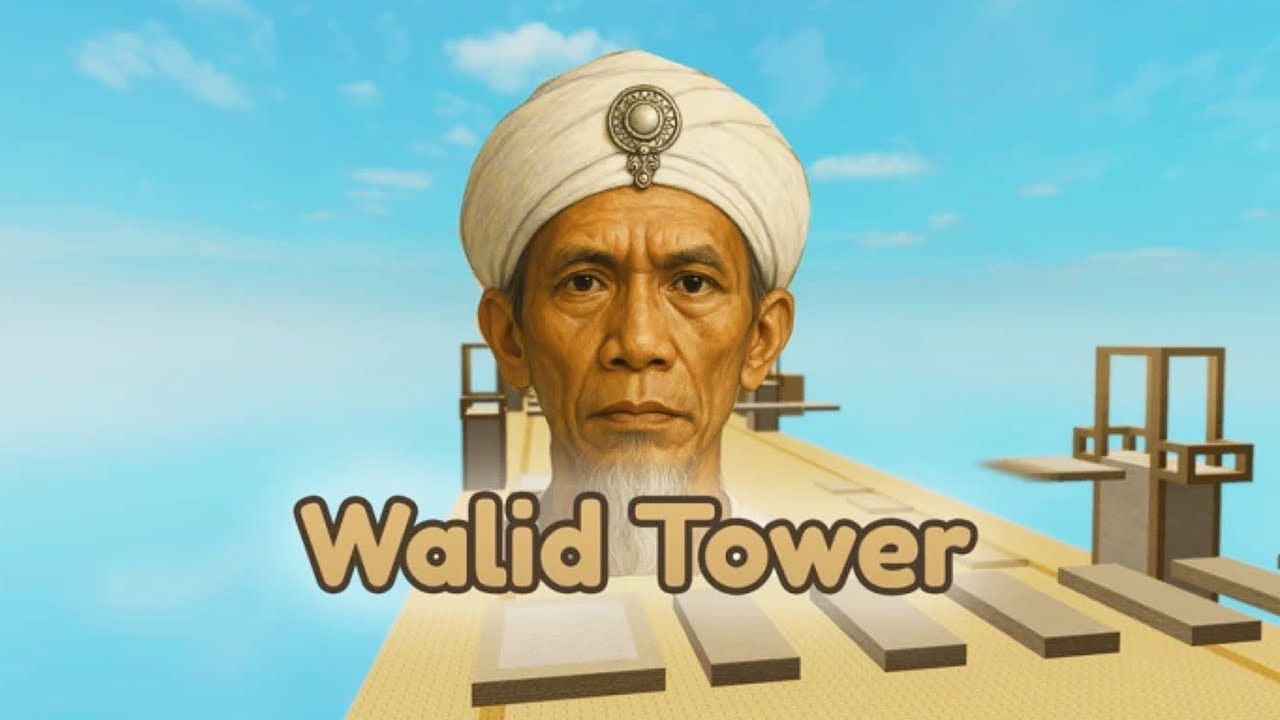 AKU COBA WALID TOWER DI ROBLOX