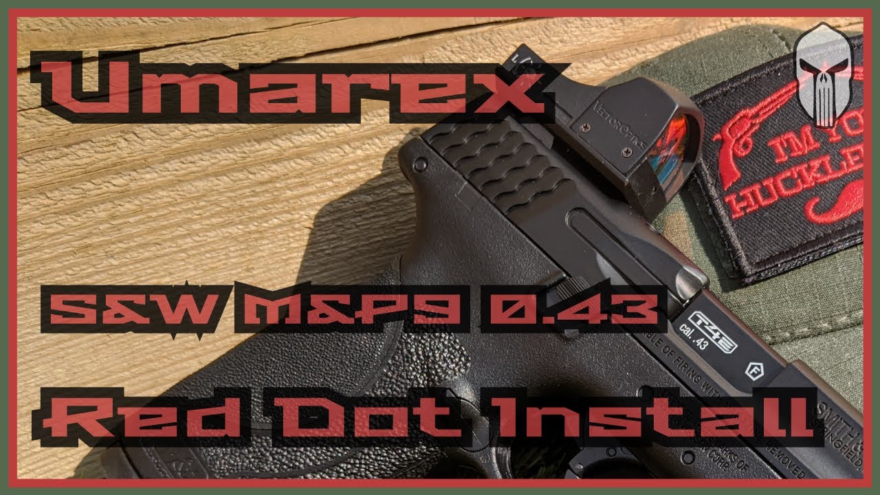 Umarex T4E M&P9 Paintball Pistol - Red Dot Install Guide | Magfed