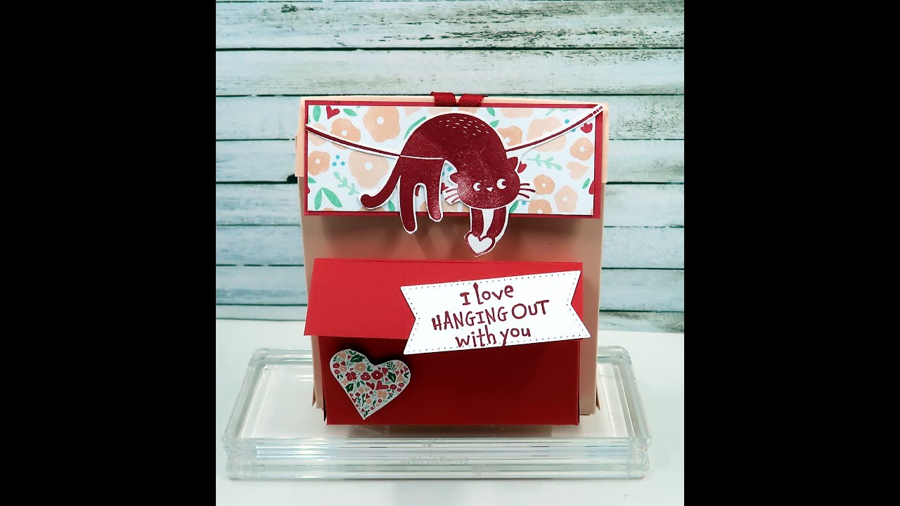 Cute Backpack box for Valentines!