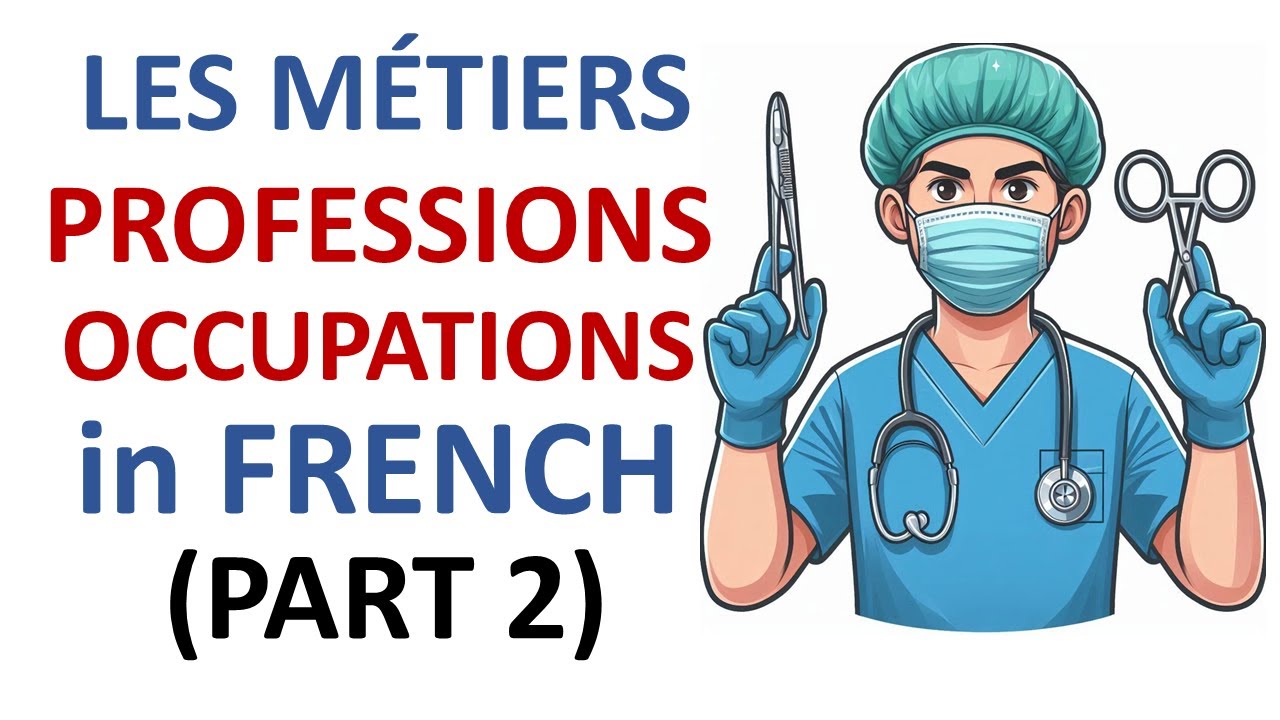 JOBS and PROFESSIONS in FRENCH PART 2 OCCUPATIONS Vocabulary Métiers en français Profesiones francés