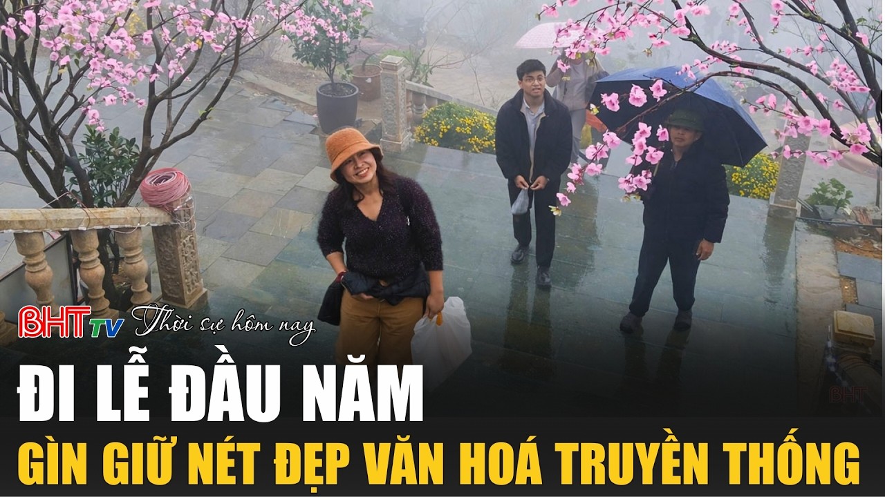 Thời sự tối mồng 2 Tết: Đi lễ đầu năm - Gìn giữ nét đẹp văn hoá truyền thống