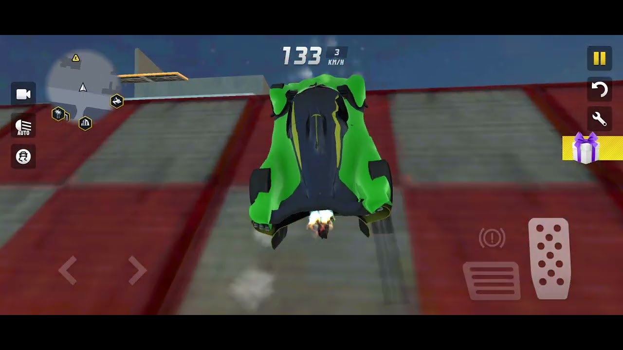 Mega Ramp Monster Car Racing 3D - Extreme Car Stunts - Android Gameplay 