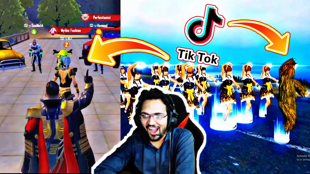 PUBG MOBILE Vs TIKTOK | TAKE REVENGE IN FUNNY STYLE  Unbelievable FUNNY MOMENT IN PUBG MOBILE