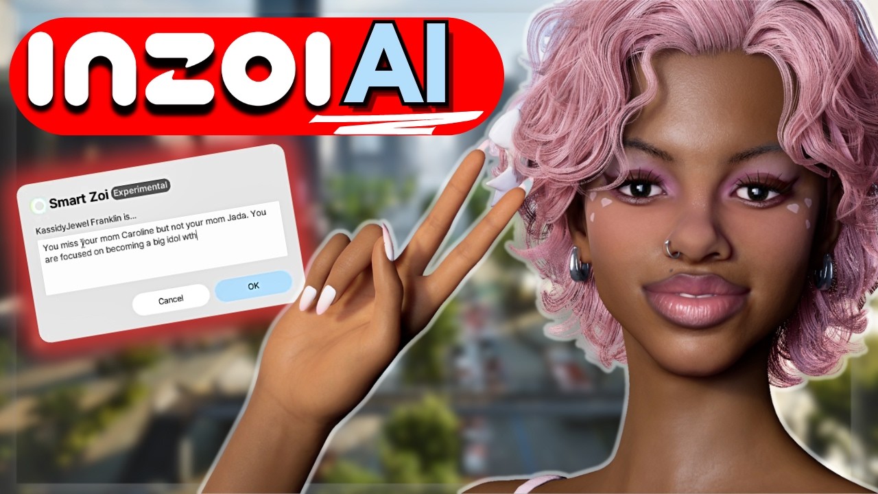 inZOI AI | How to Use Smart Zoi, Generate Textures, 3D Printer & More 🤔