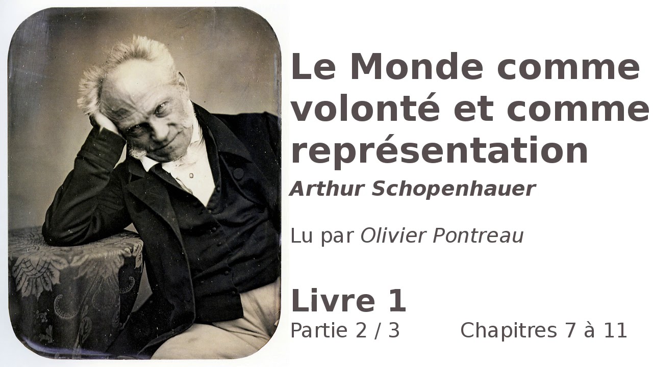 [Livre Audio] Le Monde comme volonté et comme représentation - Arthur Schopenhauer (Partie 2/5)