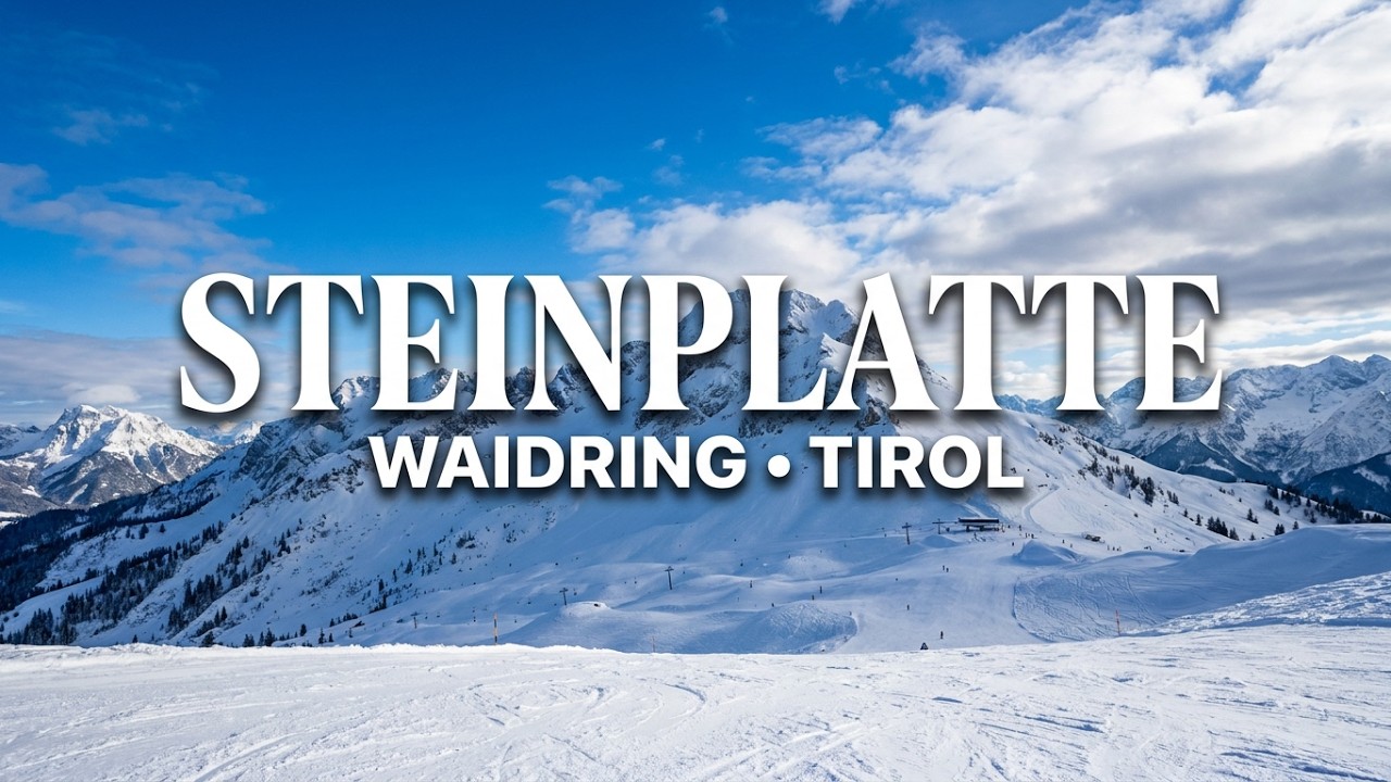 Steinplatte: Skifahren zum ersten Tag der Saison | Waidring, Tirol, Österreich