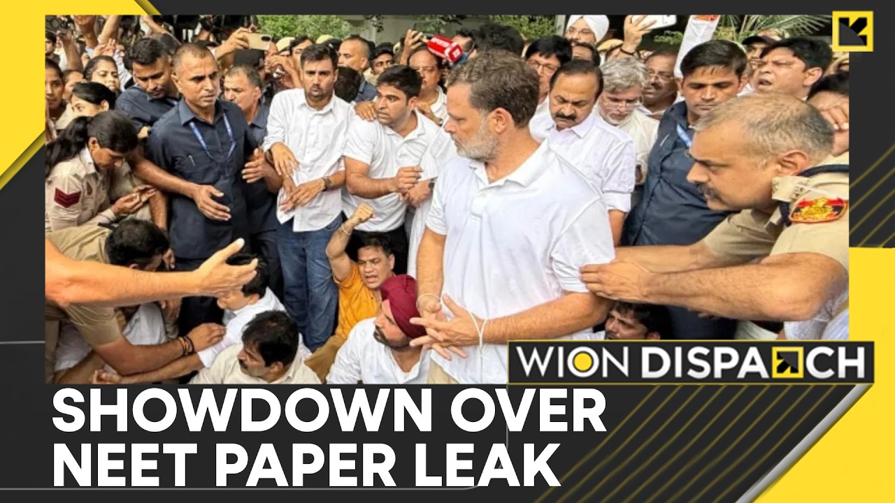 Opposition Parties Stage Parliament Protest, Rahul Gandhi Backs Protesters | WION Dispatch