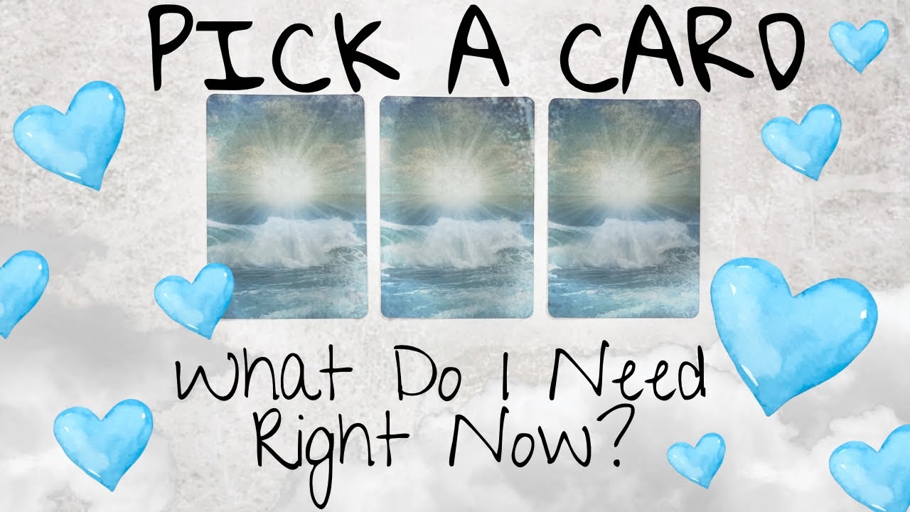 PICK A CARD 🔮 What Do I NEED Right Now? ❤️‍🩹 Self Love Reading 🌿