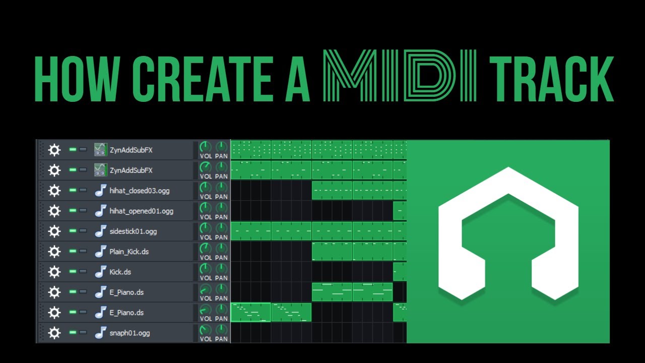 How to use LMMS/MIDI