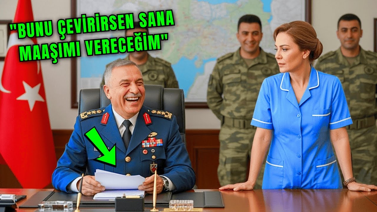 “BUNU ÇEVİR YILLIK MAAŞIM SENİN” DİYE ALAY ETMEK İSTEDİ GENERAL. AMA O, EMEKLİ İSTİHBARAT SUBAYIYDI