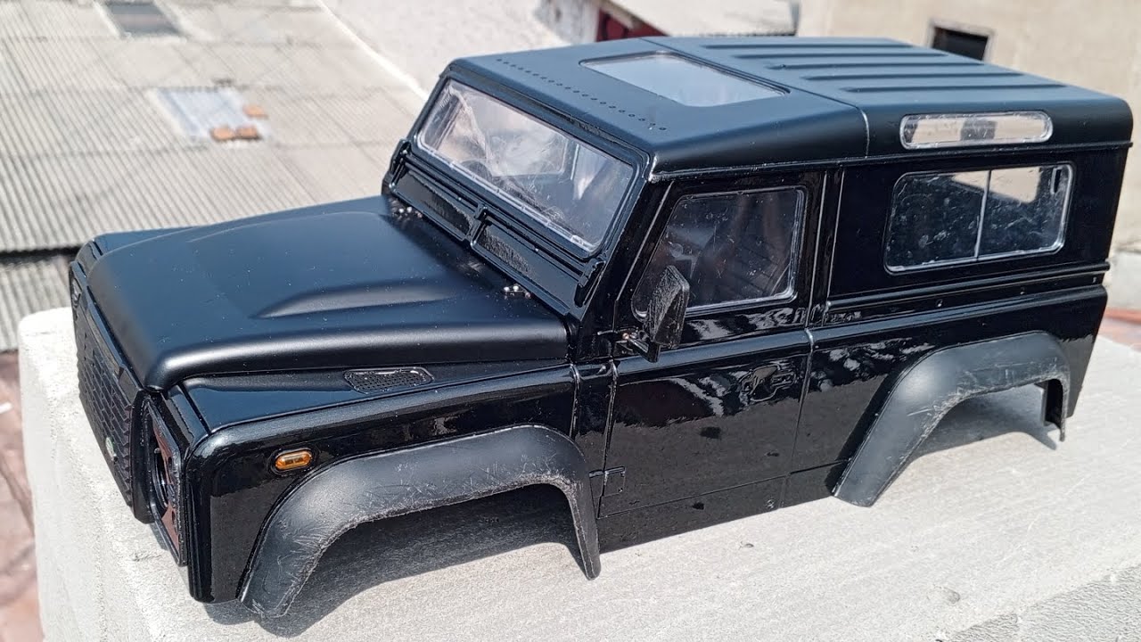 RC MN999 skala 1:10 (Repaint Project) Metalik Black Mica n Matt Black
