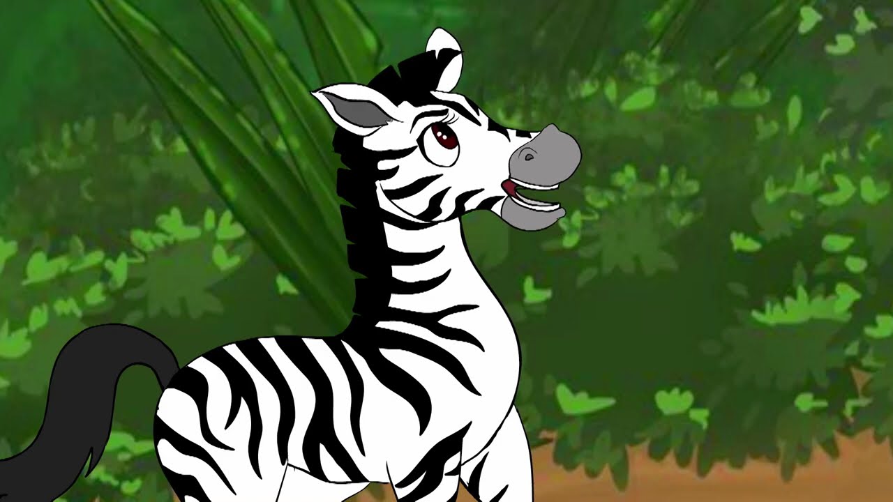 Check how fast this Zebra is! Swati Jabu's Jungle Zebra