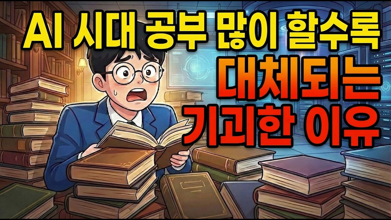 공부 많이 할수록 AI 시대에 가장 먼저 대체되는 이유 feat  전문직의 종말