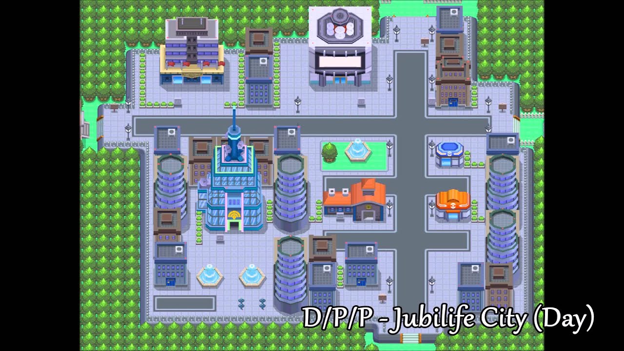 All Pokemon Game Themes - Towns & Cities