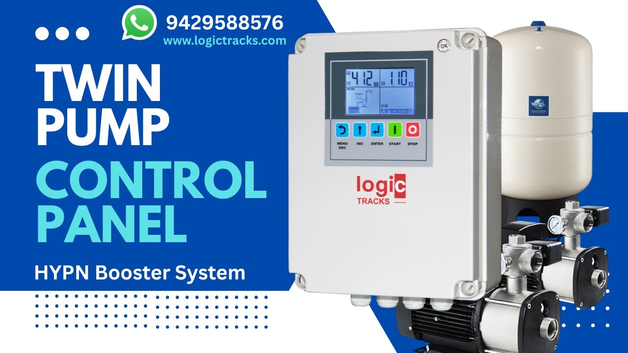 intelligent pump controller | hypn system panel |  digital pump controller | multi pump controller