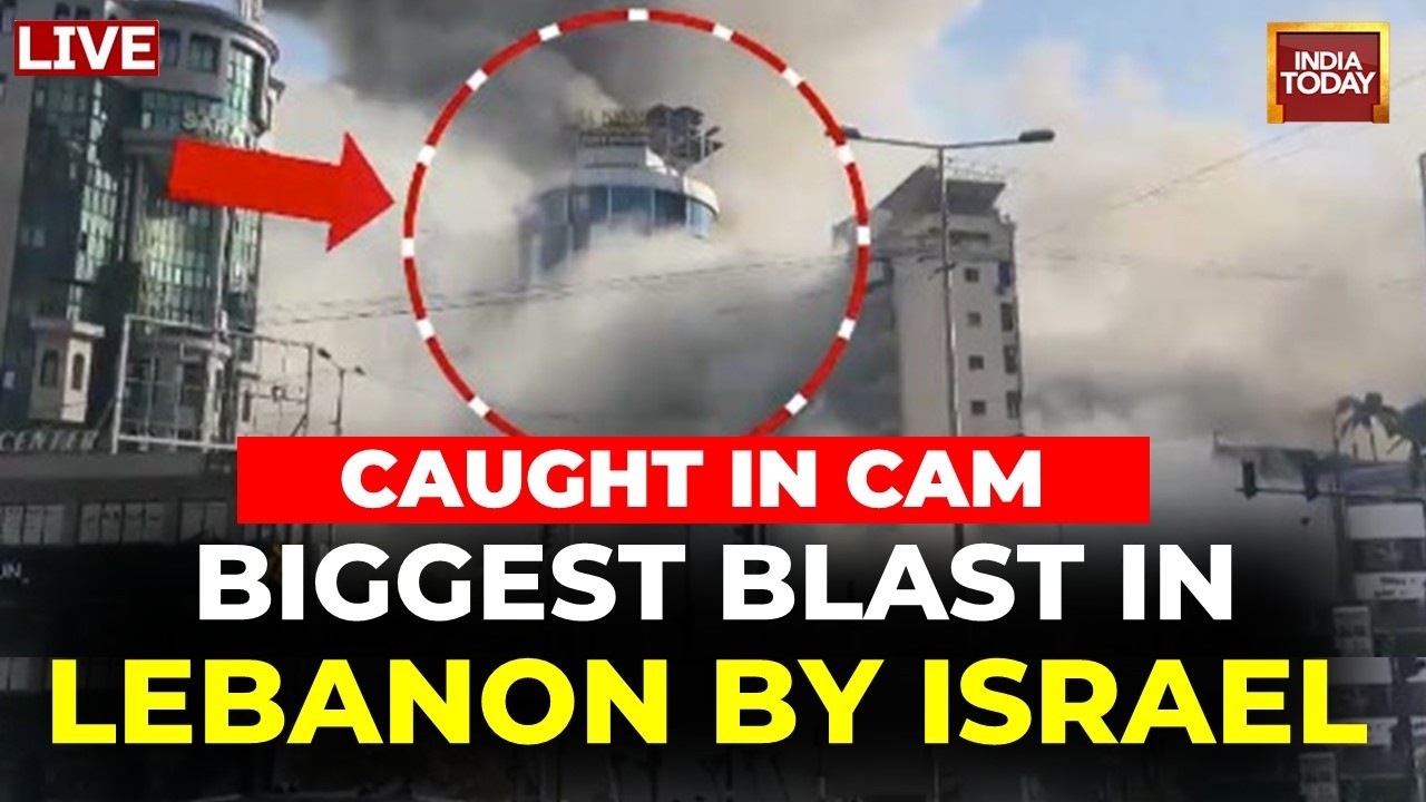 Israel Iran War News LIVE | Israel's Biggest Attack on Lebanon's Beirut | Israel War News LIVE