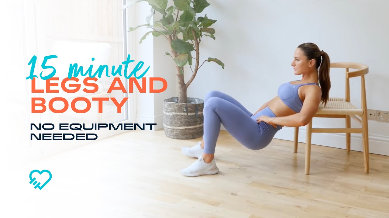 15 Minutes Legs & Booty Workout! NO EQUIPMENT | KRISSY CELA