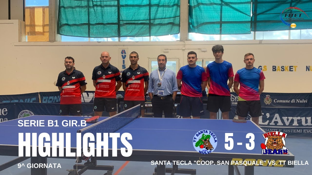 Serie B1 Gir.B: Santa Tecla Nulvi 