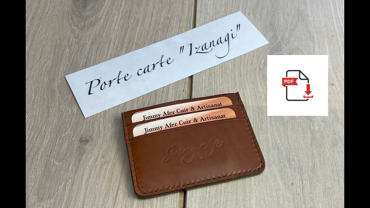 Fabrication du porte carte 