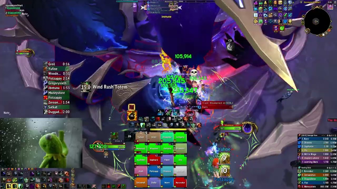 Mythic Dimensius Resto Shaman POV Comfy