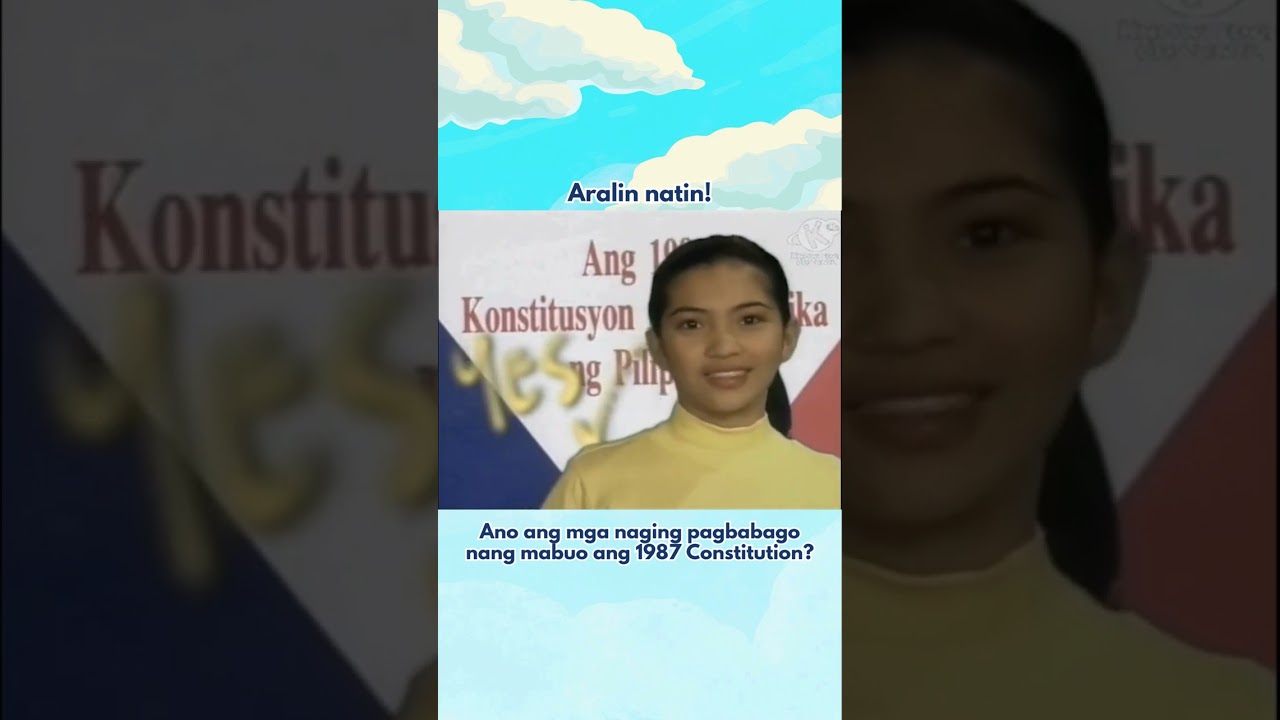 Ano nga ba ang mga pagbabago sa 1987 Constitution? #AralingPanlipunan #PhilippineHistory #shorts