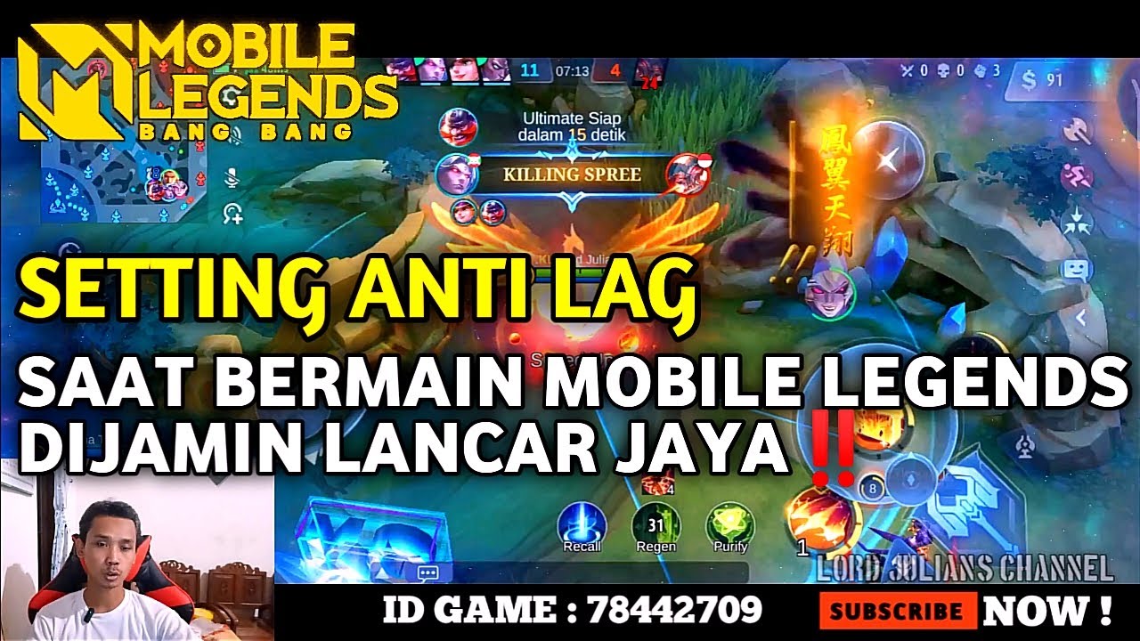 Cara Mengatasi Lag Saat Bermain Mobile Legends