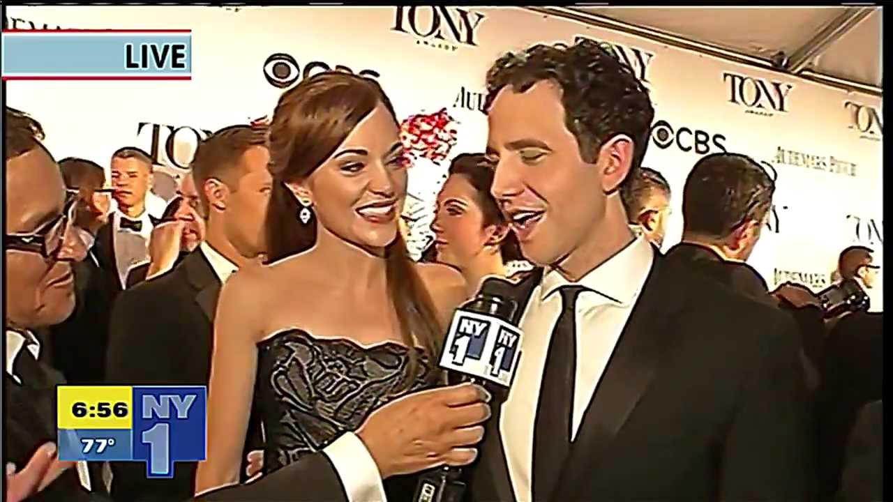 2013 Tony Awards: Red Carpet - Santino Fontana and Laura Osnes