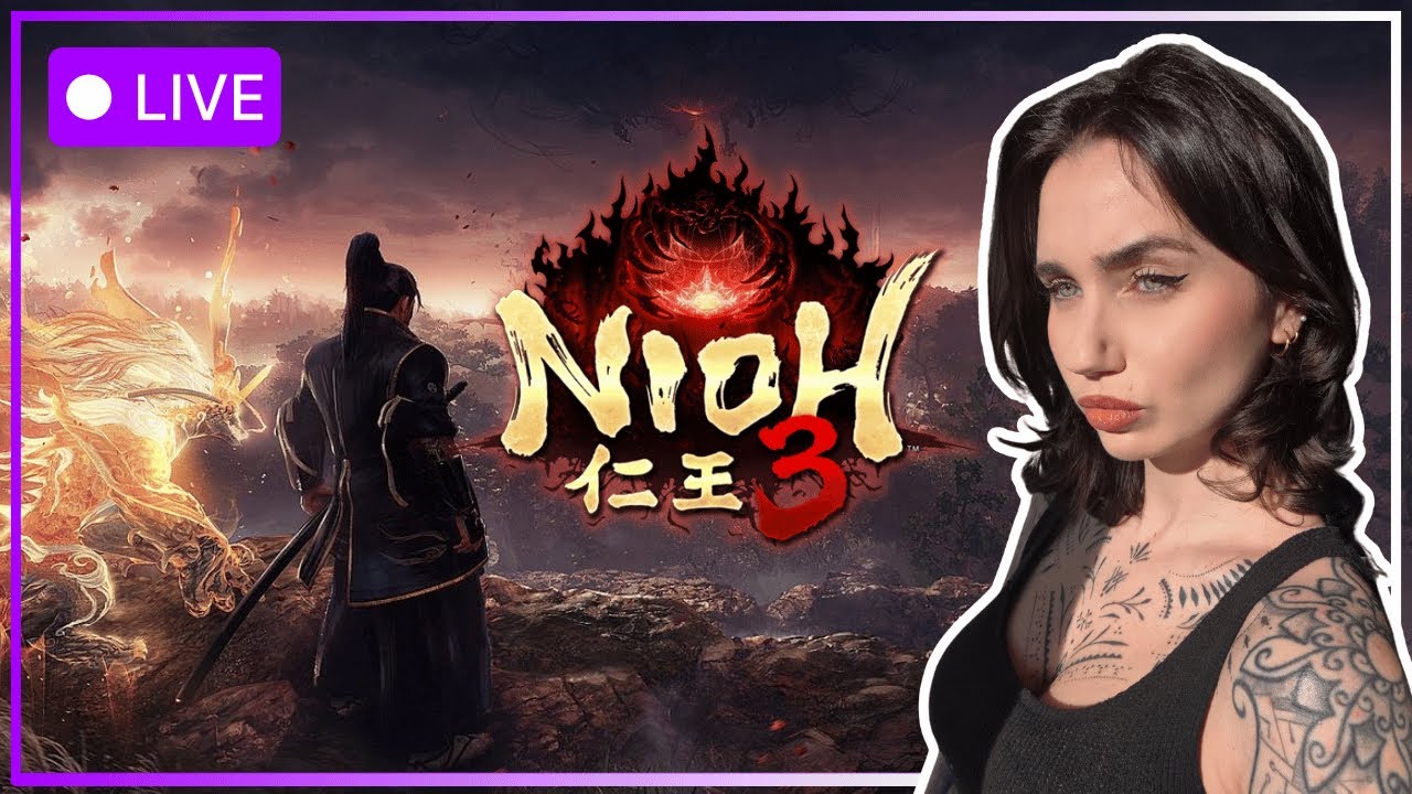 🟣LIVE | NIOH 3 DEMO · First Time Playing A Nioh Game | 01