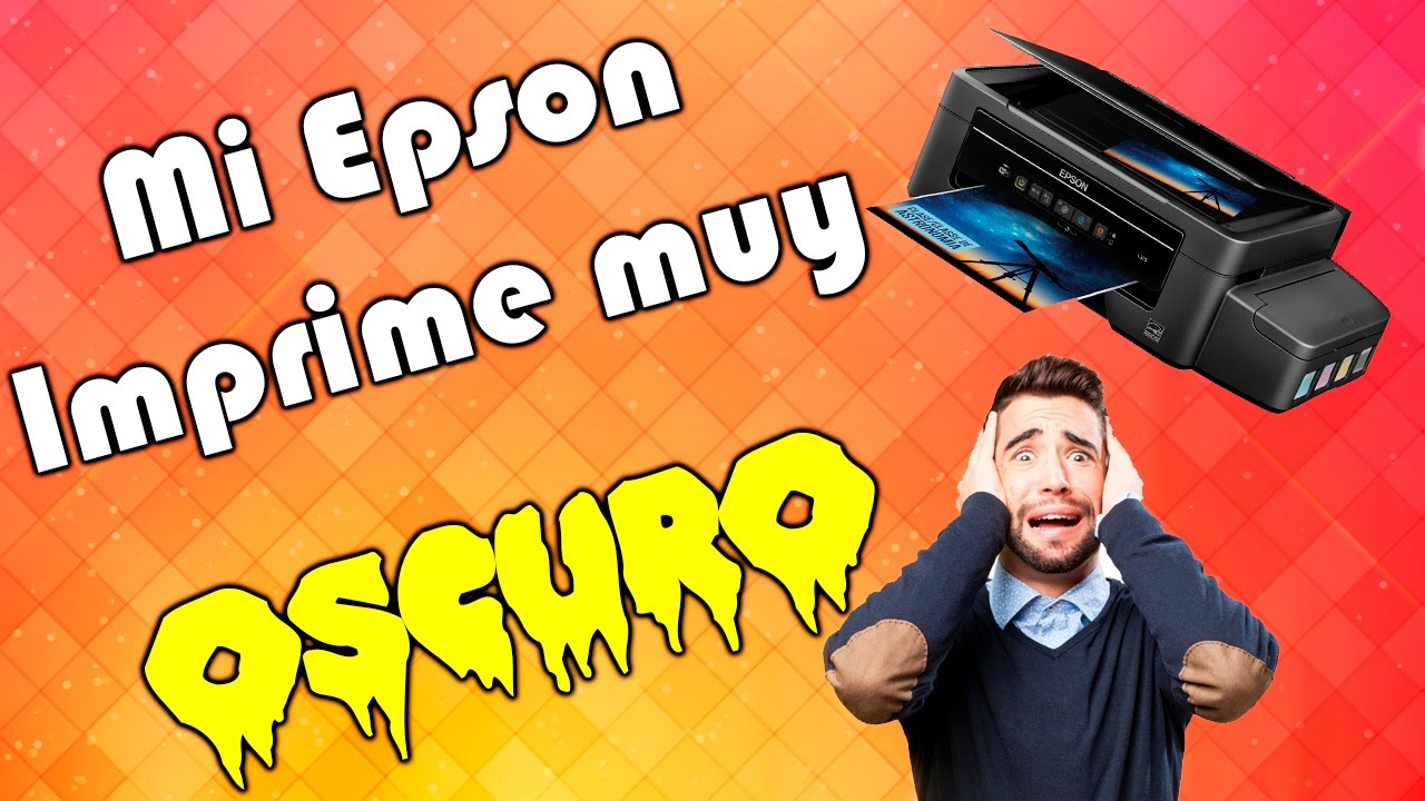 Impresión oscura en Epson línea L