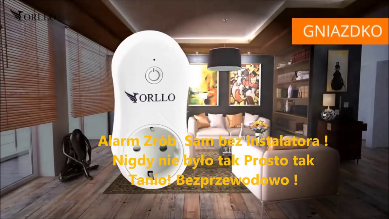 ORLLO I-CARE Alarm Gsm Monitoring bezprzewodowy Wifi DO DOMU MIESZKANIA Szybko Tanio Cała Polska