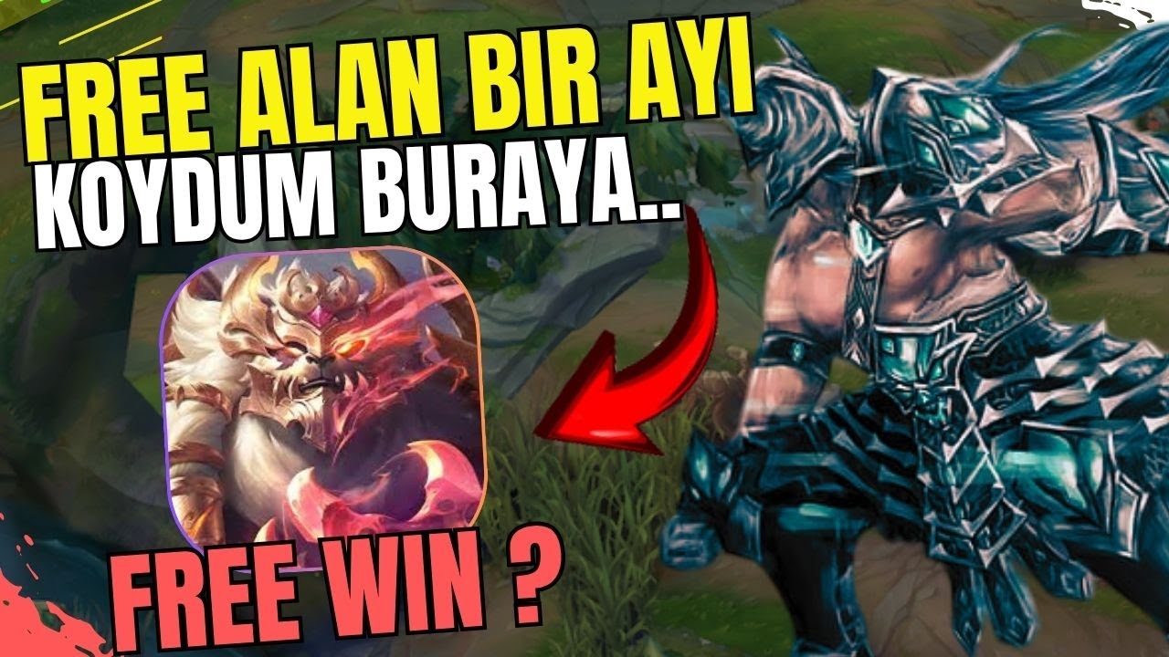 Free Win nedir ve nasıl alınır adlı video... TRYNDAMERE VS Volibear (LEAGUEOFLEGENDS)