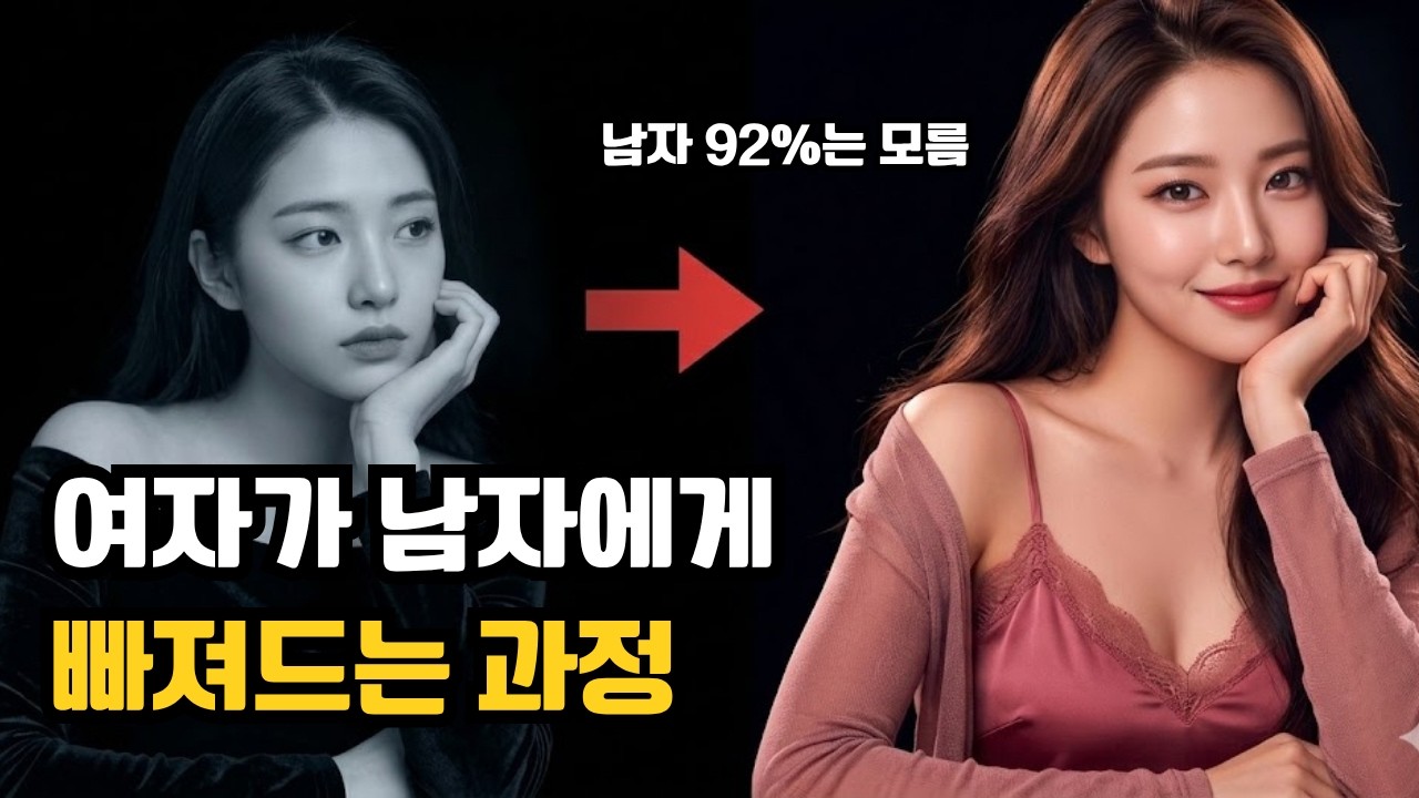 여자가 남자를 좋아하게 되는 과정 (이걸 알아야 합니다)