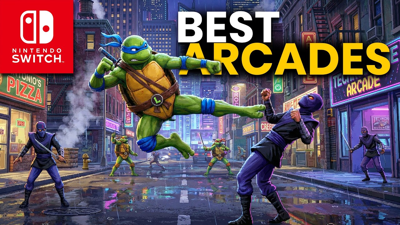 TOP 10 Perfect Arcade Games on Nintendo Switch and Switch 2